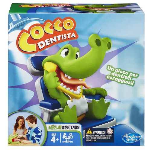 Hasbro Gaming Cocco Dentista, gioco in scatola,...