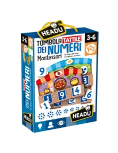 Headu Tombola Tattile Montessori dei Numeri 2