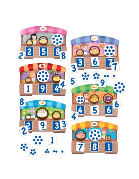 Headu Tombola Tattile Montessori dei Numeri