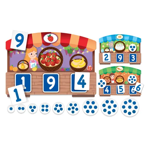 Headu Tombola Tattile Montessori dei Numeri