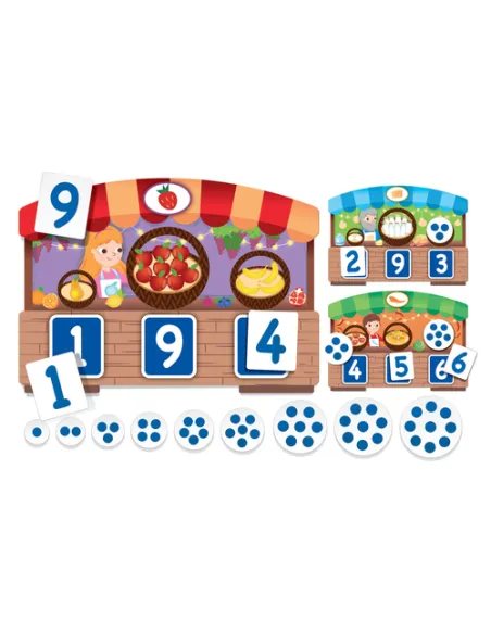 Headu Tombola Tattile Montessori dei Numeri