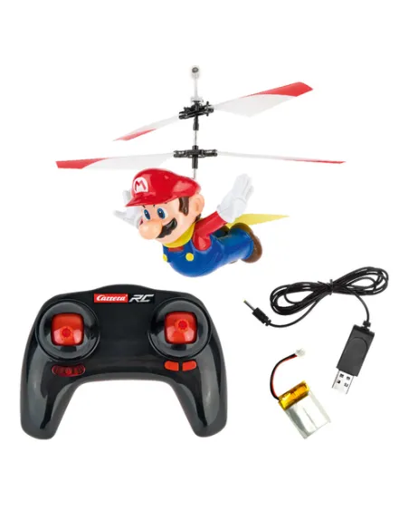 Carrera Toys Super Mario - Flying Cape Mario modellino radiocomandato (RC) Elicottero Motore elettrico