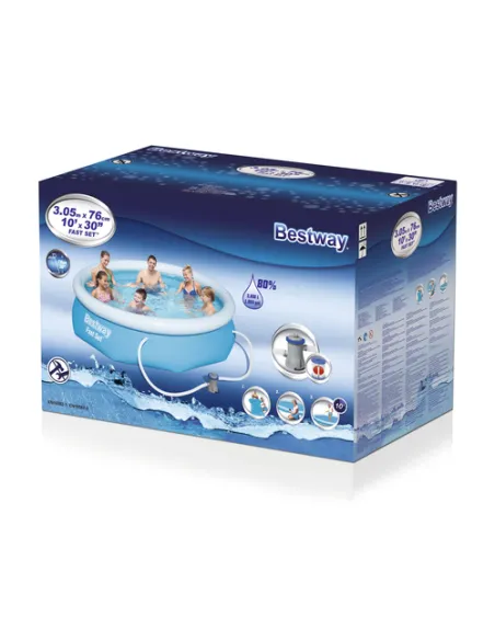 PISCINA FAST 305X76 CON POMPA FILTRO