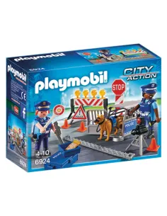 Playmobil City Action Posto di blocco della Polizia 2