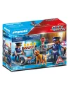 Playmobil City Action Posto di blocco della Polizia