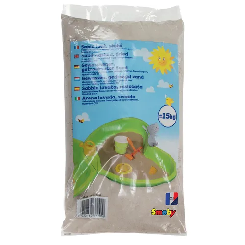SABBIA PER SABBIERE IGIENIZZATA DA 15 KG. (31000)