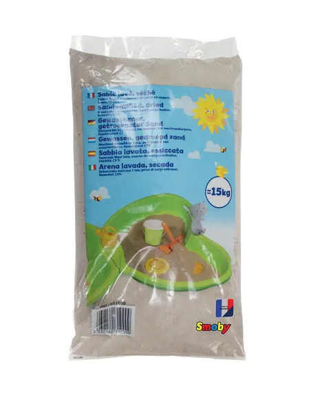 SABBIA PER SABBIERE IGIENIZZATA DA 15 KG. (31000)