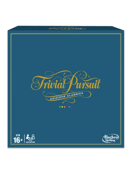 Hasbro Gaming Trivial Pursuit , gioco in scatola, sfida trivial, da 16 anni in su, per 2-6 giocatori