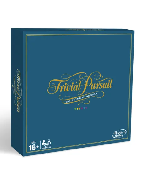 Hasbro Gaming Trivial Pursuit , gioco in scatola, sfida trivial, da 16 anni in su, per 2-6 giocatori