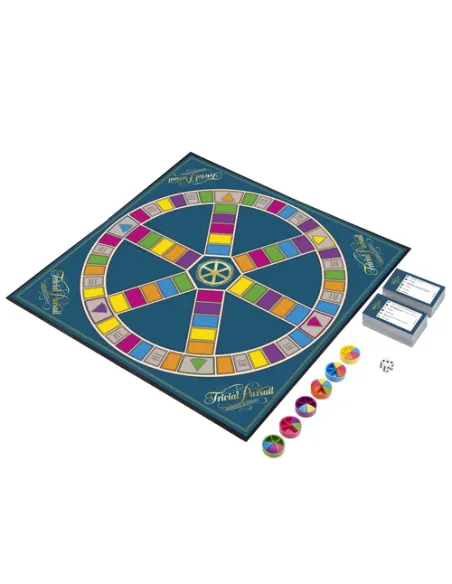 Hasbro Gaming Trivial Pursuit , gioco in scatola, sfida trivial, da 16 anni in su, per 2-6 giocatori