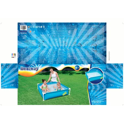 MIA PRIMA PISCINA STEEL PRO 122X122X30 (56217)