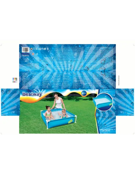 MIA PRIMA PISCINA STEEL PRO 122X122X30 (56217)