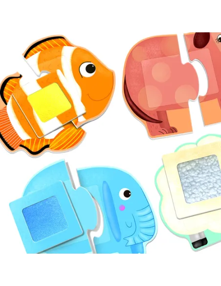 Headu Tactile Animals Montessori