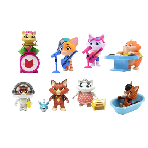 Smoby 44 Gatti Pers Collez cm. 8 Assortiti