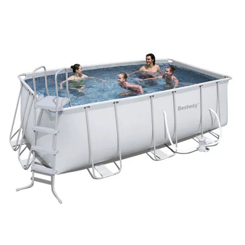 PISCINA POWER S.412x201x122 con SCALA e...