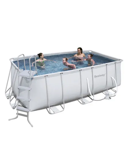 PISCINA POWER S.412x201x122 con SCALA e DOSATORE (56456)