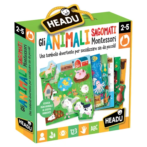 Headu Gli Animali Sagomati Montessori