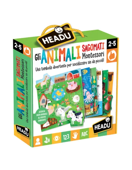 Headu Gli Animali Sagomati Montessori