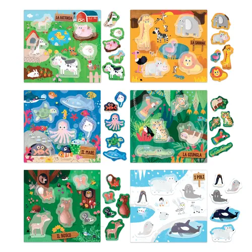 Headu Gli Animali Sagomati Montessori