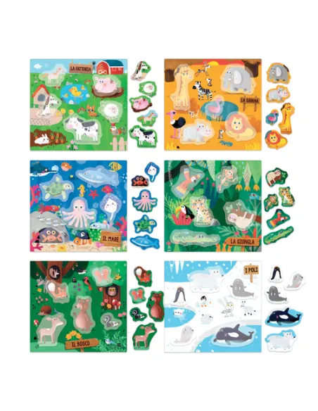 Headu Gli Animali Sagomati Montessori