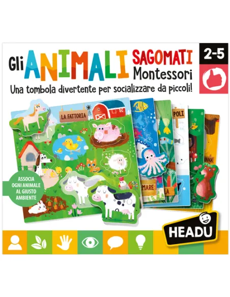 Headu Gli Animali Sagomati Montessori