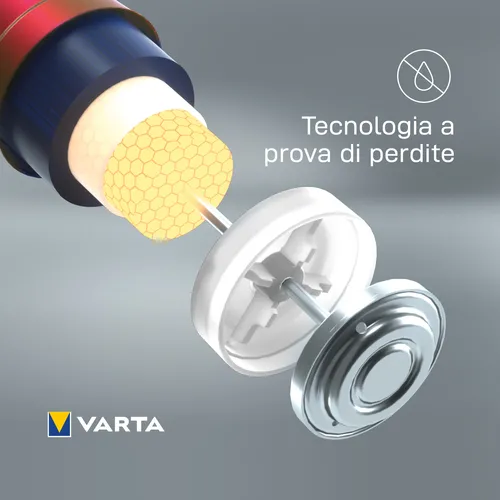 Varta Longlife Max Power, Batteria Alcalina,...