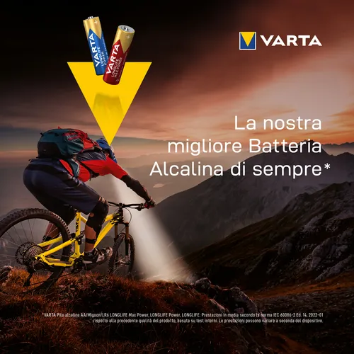 STILO ALCALINA BLISTER da 4 PEZZI VARTA (VAR4906)