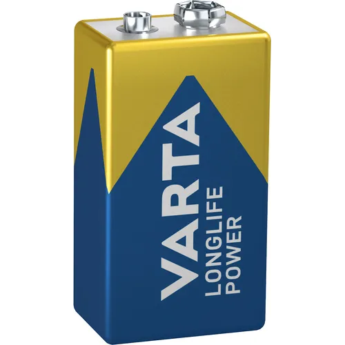 Varta Longlife Power, Batteria Alcalina, 9V,...