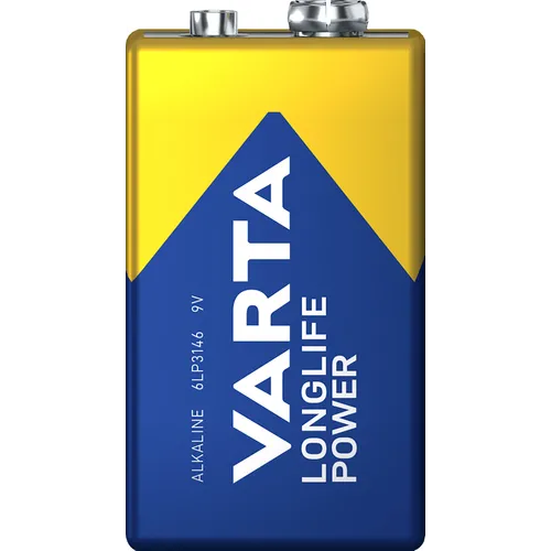 Varta Longlife Power, Batteria Alcalina, 9V,...