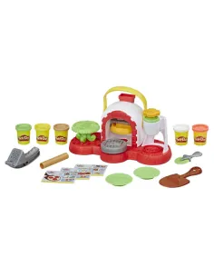 Play-Doh La Pizzeria, playset con 5 vasetti di pasta da...