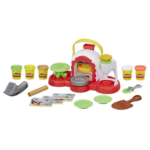 Play-Doh La Pizzeria, playset con 5 vasetti di...