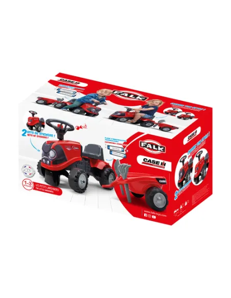Falk Case IH 238C giocattolo a dondolo e cavalcabile Trattore cavalcabile