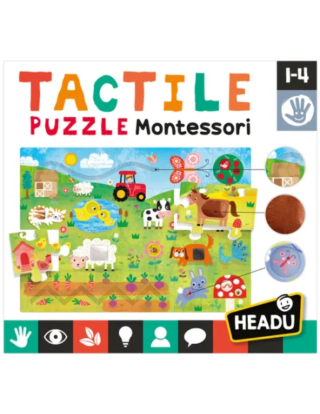 Headu Tactile Puzzle Montessori