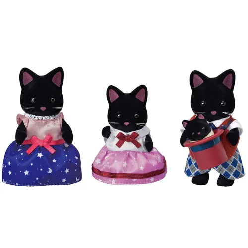 Sylvanian Families Famiglia Gatto Midnight