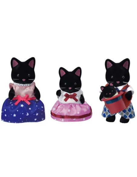 Sylvanian Families Famiglia Gatto Midnight