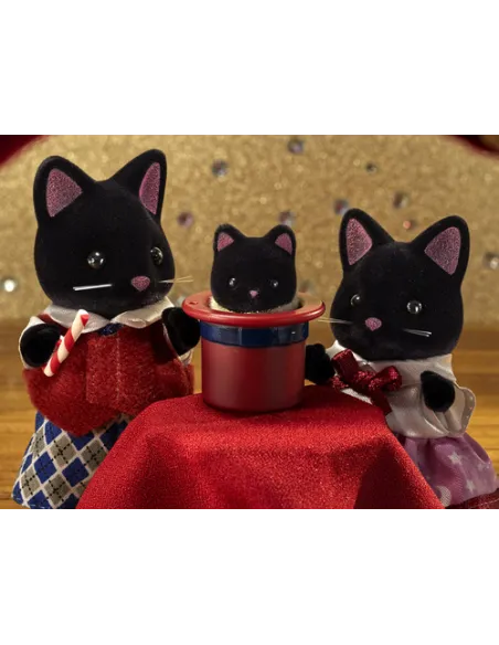 Sylvanian Families Famiglia Gatto Midnight