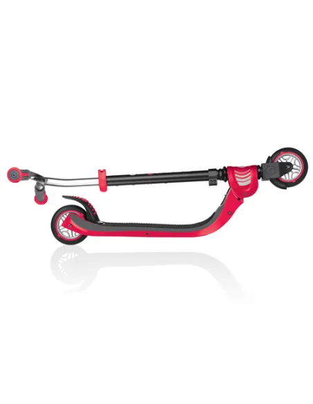 Globber Flow Foldable 125 Ragazzi Monopattino classico Nero, Rosso