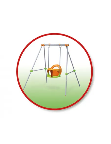 Smoby Altalena in metallo altezza cm 120