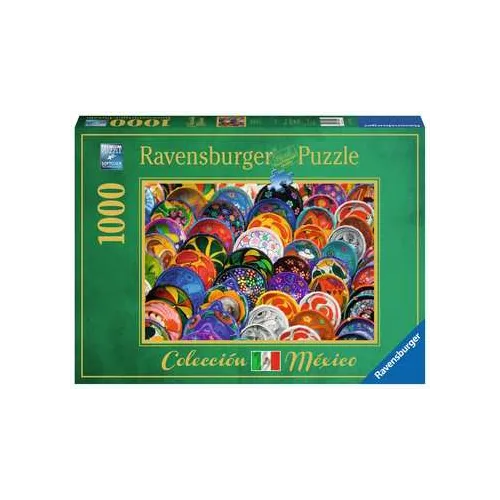 Ravensburger Colorful Plates Puzzle 1000 pz Altro