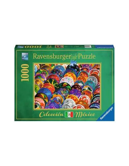 Ravensburger Colorful Plates Puzzle 1000 pz Altro