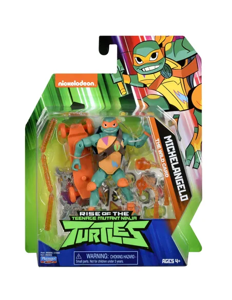 Teenage Mutant Ninja Turtles Turtles Rise Off Pers Base - Assortito