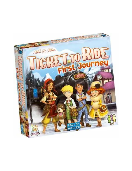 Asmodee Ticket To Ride: First Journey (Europe)