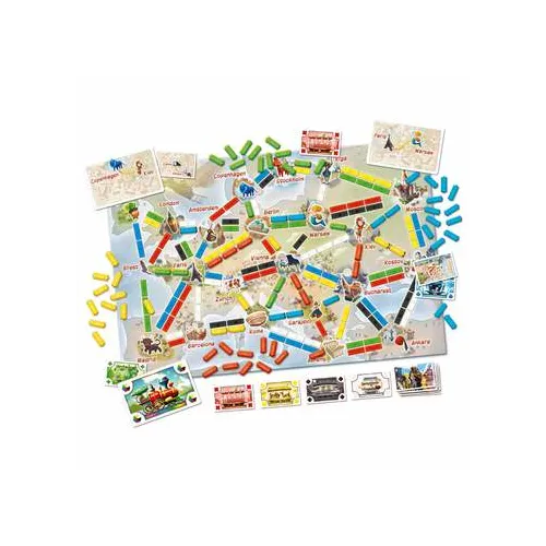 Asmodee Ticket To Ride: First Journey (Europe)