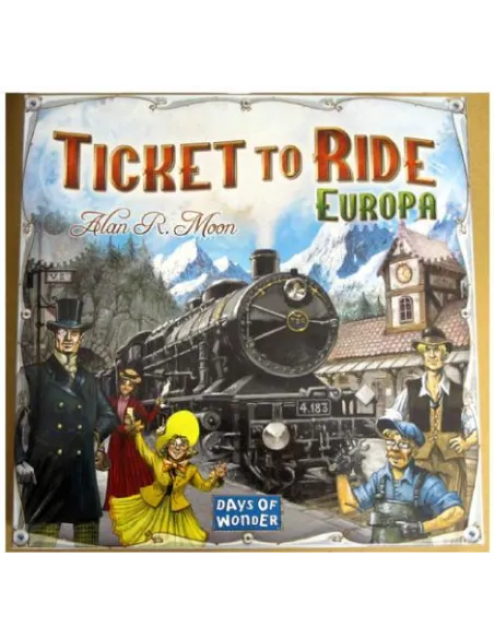 Giochi Uniti Ticket To Ride Europa Gioco da tavolo Simulazione economica