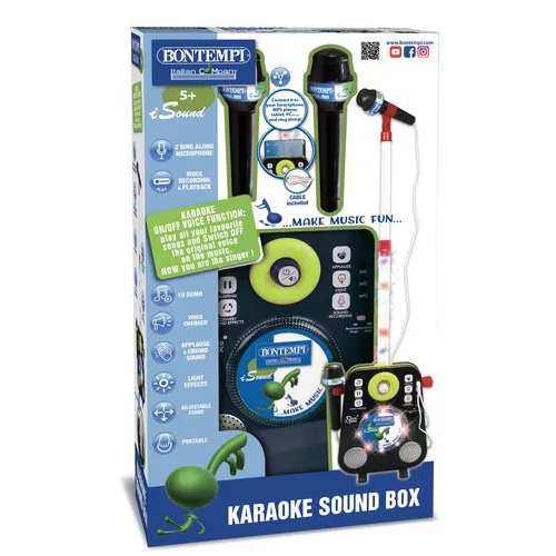 Bontempi Karaoke Sound box with 2 singalong...