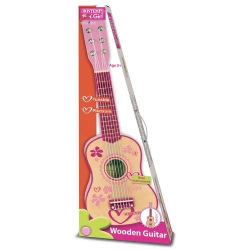 Bontempi Wooden Guitar with 6 strings