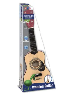 Bontempi Wooden Guitar with 6 strings