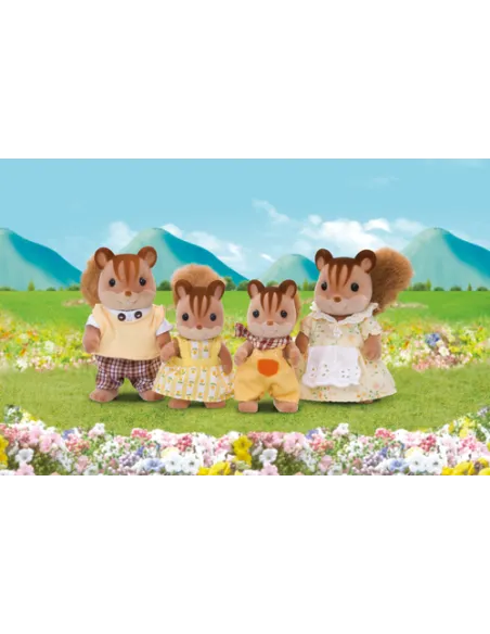 SYLVANIAN FAMILIES - FAMIGLIA SCOIATTOLI CHIARI (3136 4172)