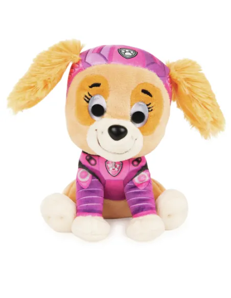 PAW Patrol Gund , Peluche cucciolo a sorpresa, 15cm, versione Film - da 1 anno