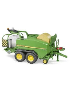 BRUDER Rimorchio John Deere Pressaballe C441R